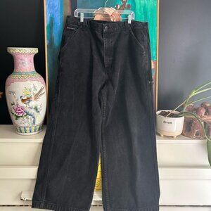 DKNY Black Cargo Men's Pants 40 inchx30 inch Y2K